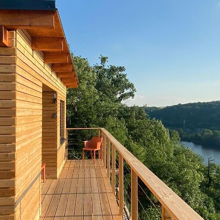 Chatka B Vyhlídka nad řekou Zdiby Exteriér fotografie